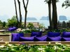 The bar of the six senses luxury hotel in Koh Yao Noi