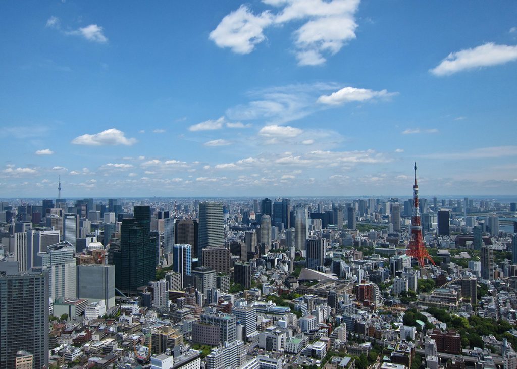 The best view in TOkyo is certainly from the Mori Towers in Roppongi Hills