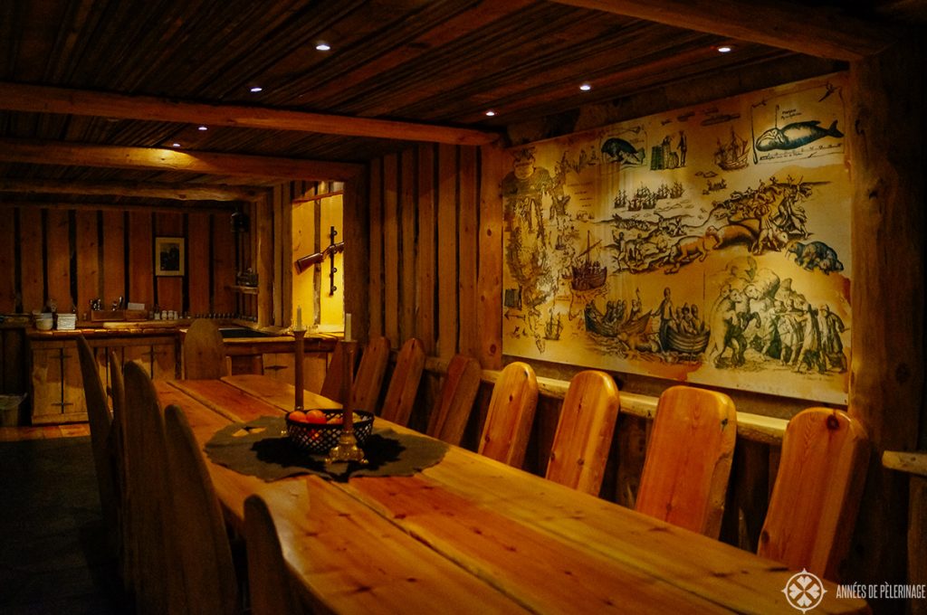 The breakfast room of the basecamp hotel in longyearyben