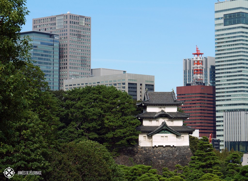 Tokyo's old name is Edo. The only part that survives today is found in the imperial castle. Here you can still see that part of japanese history.