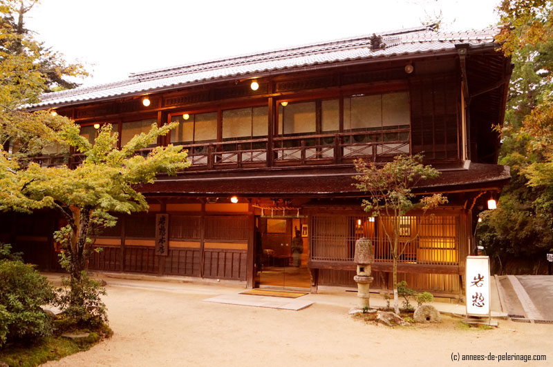 Traditional japanese ryokan