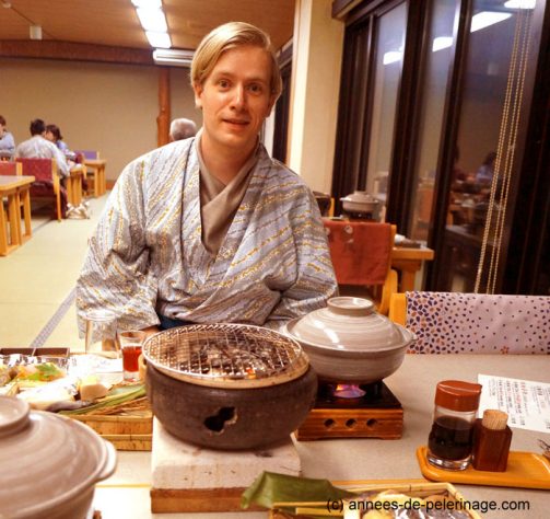 dinner at Takaragawa-onsen-onsenkaku ryokan japan