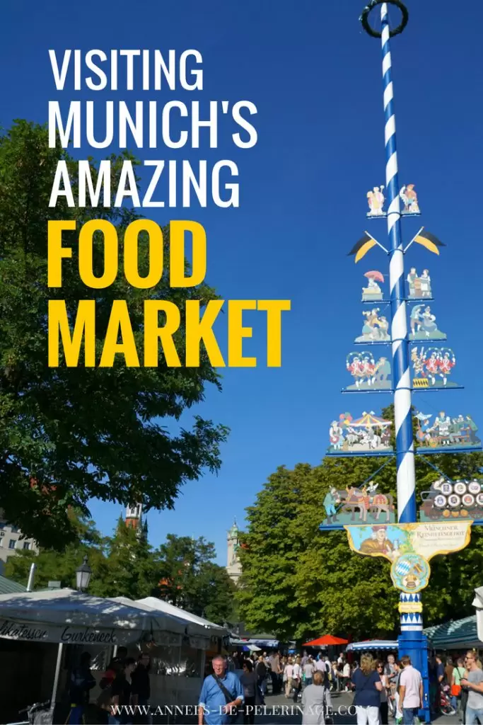 Visiting Munich's amazing gourmet food market. The so called Viktualienmarkt is located in the city center of Bavaria's capital and one of the main attraction of the city. click for more.