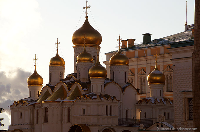 Cathedral of the Annunciation inside the Kremlin