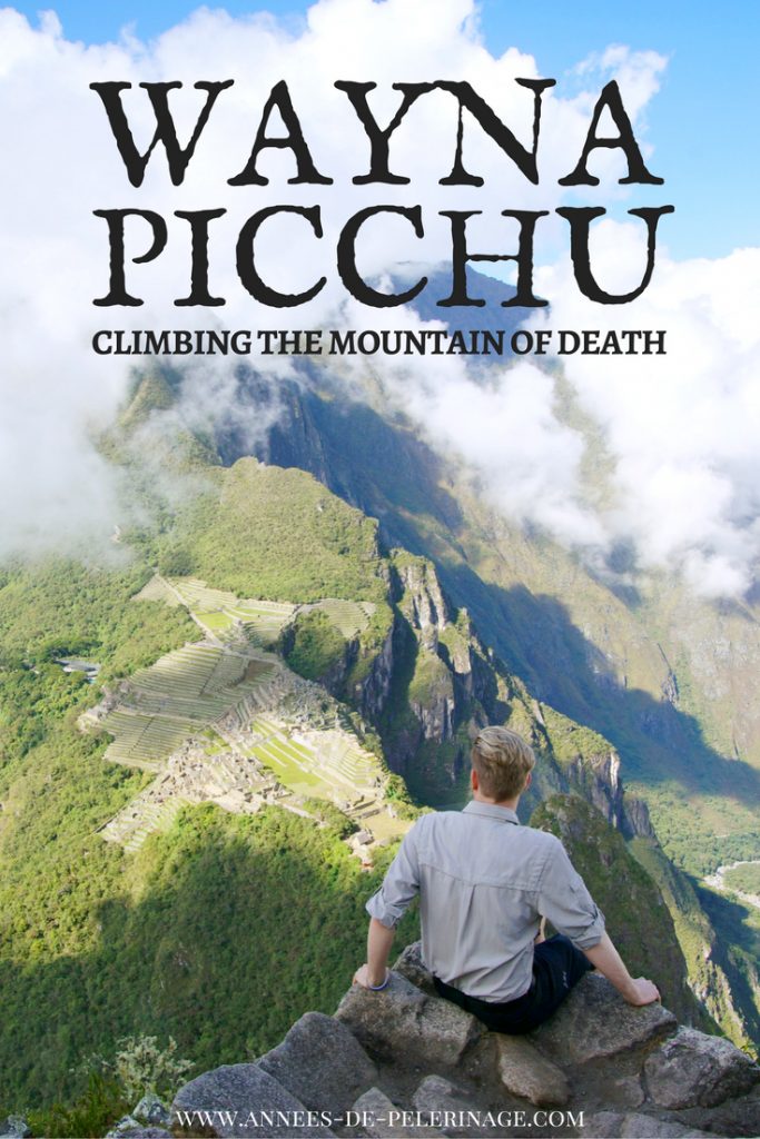 How to climb Huayna Picchu. The mountain is often called the mountain of death because of the vertical stairs leading to the top. There is a high death toll each year but the view is spectacular. Click for more Information.