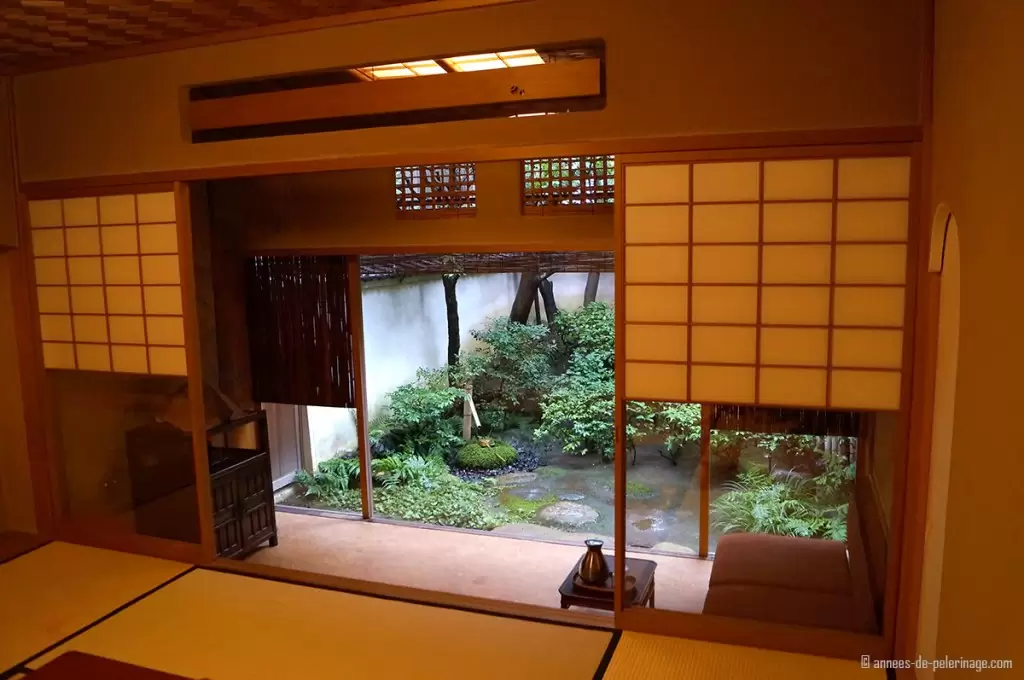 room with view on zen garden tawaraya ryokan kyoto