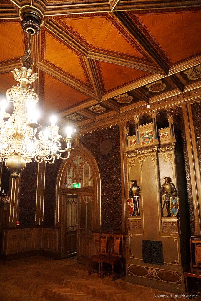 The richly decorated inside of the small guild in Riga - what a beautiful thing to do in Riga