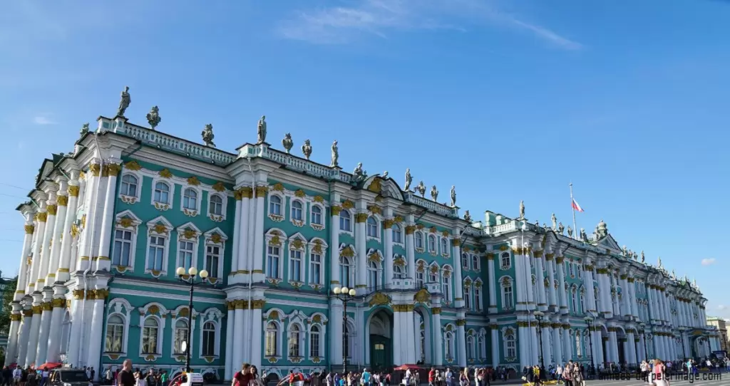 the State Hermitage Museum in St Petersburg Russia