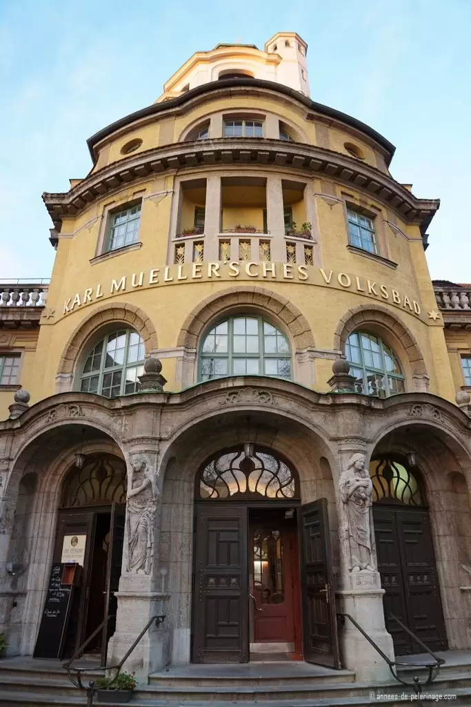 Art Nouveau public bath "Mueller'Sches Volksbad" in Munich