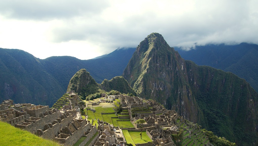 The iconic view on Machu Picchu, Peru