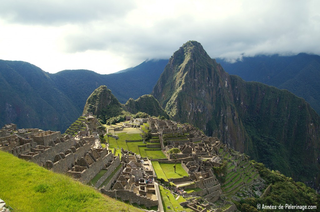 The iconic view on Machu Picchu, Peru