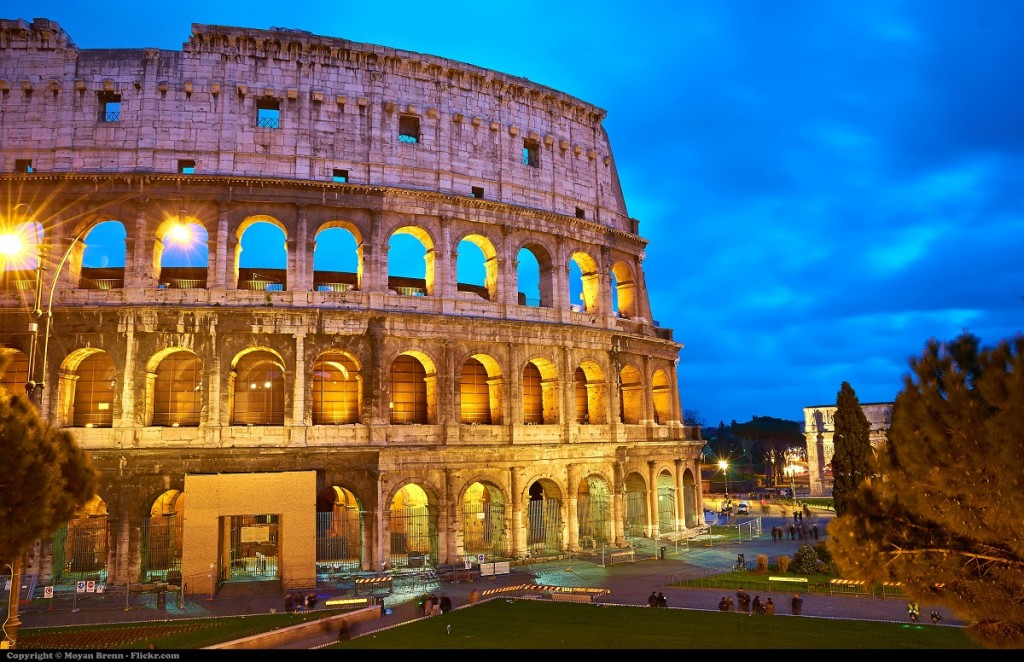 The Colloseum - no Rome itinerary can do without it