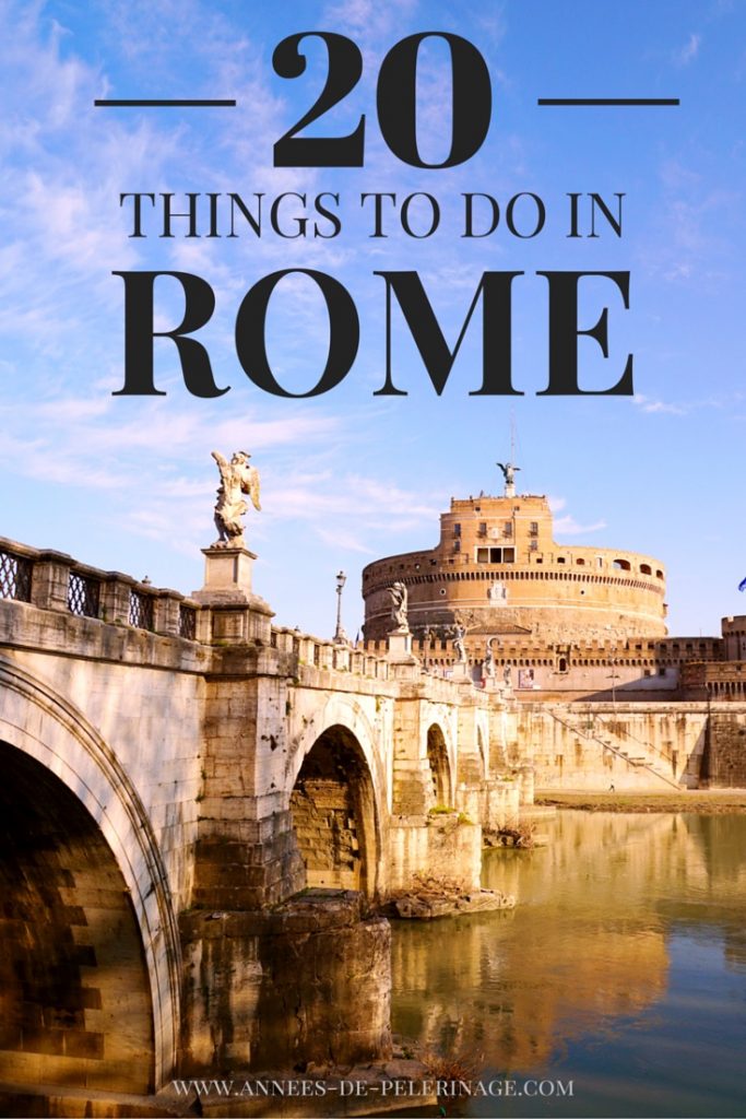 A list of 20 amazing things to do and see in Rome. Plan your perfect itinerary for Italy's capital. Click for more!