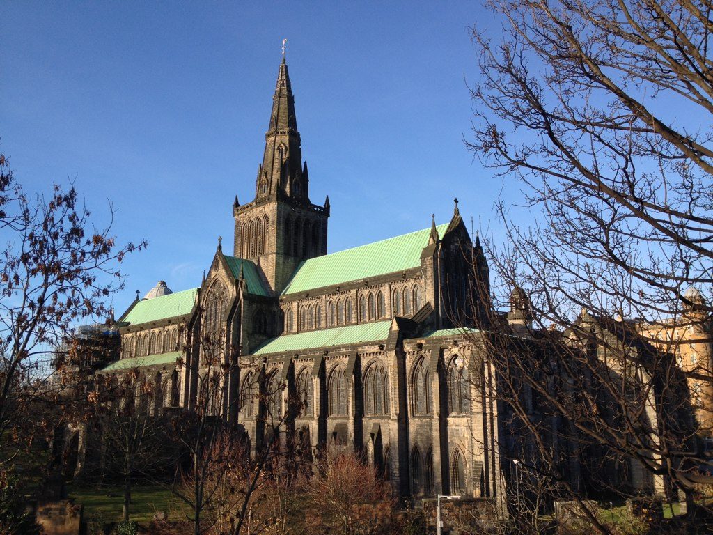 Glasgow Cathedral in the sunshine