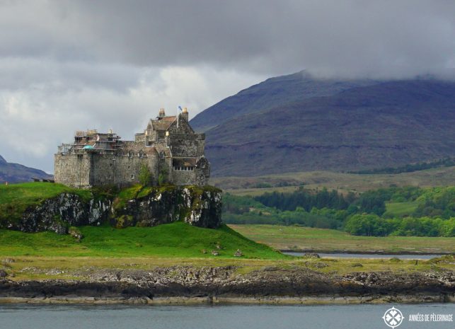 Duart Castle Scotland on the Isle of Mull in Scotland