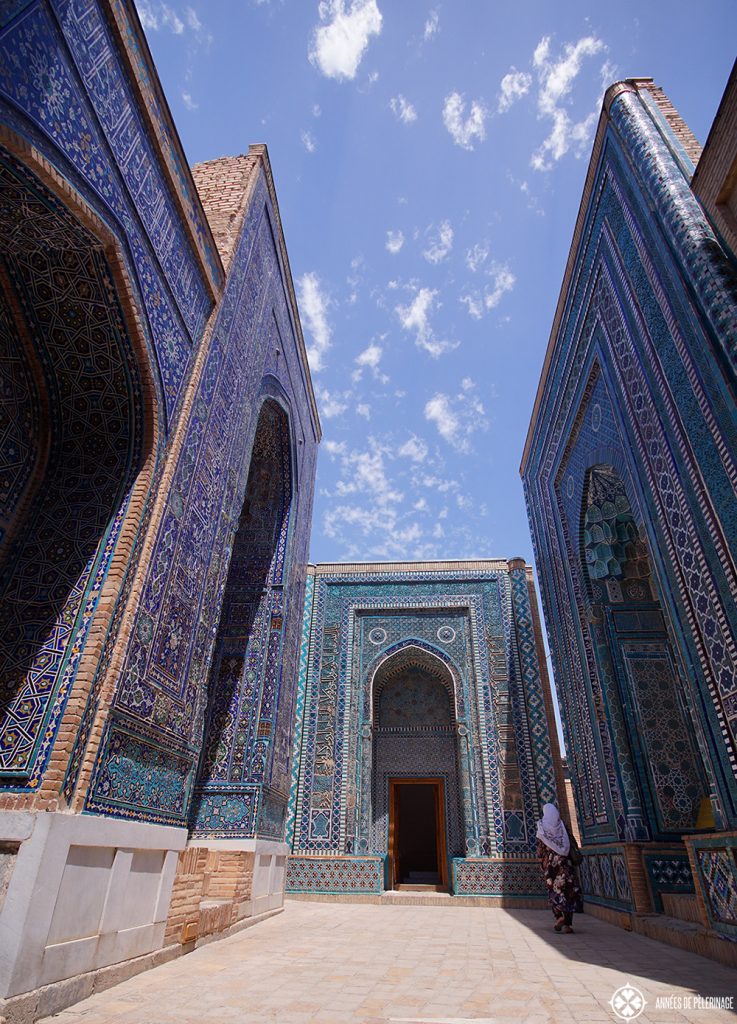 The Shah-i-Zinda necropolis in Samarkand, Uzbekistan - certainly one of the best things to see in the city