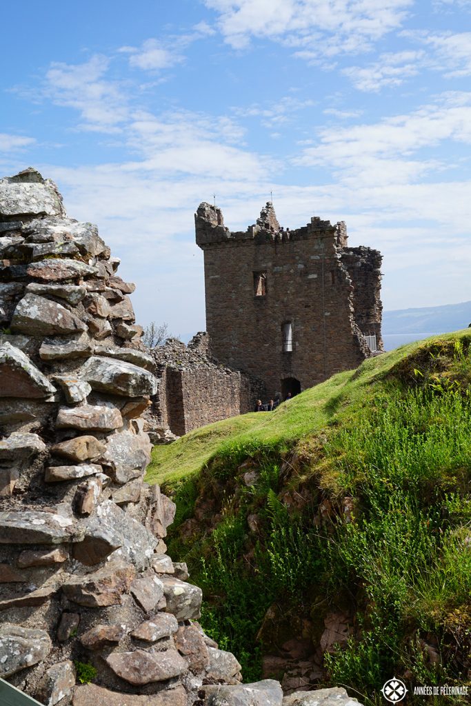 Urquhart Castle on the banks of Loch Ness is Scotlands most visited historic castle