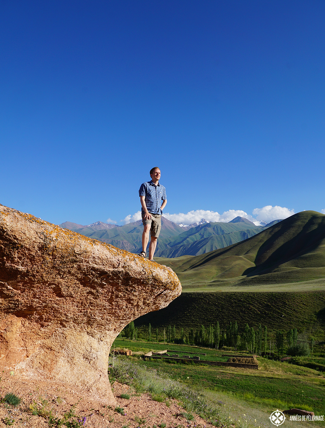 hiking in the high mountains was my favorite thing to do in Kyrgyzstan