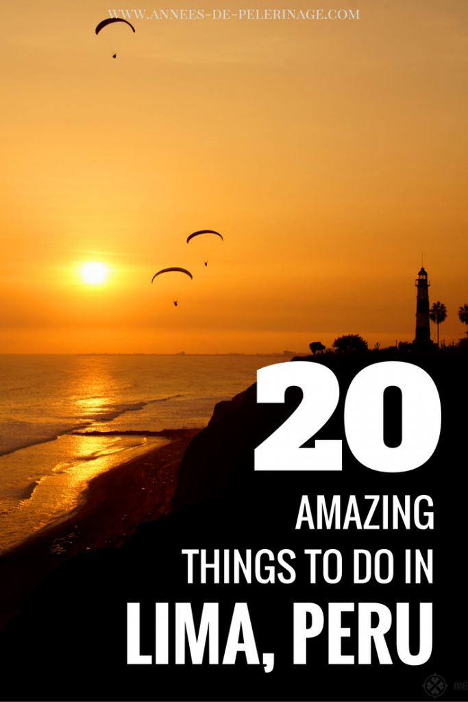 A list of 20 amazing things to do in Lima. Get the best travel tips for Peru's capital. Click for more information and lot of photography & pictures.