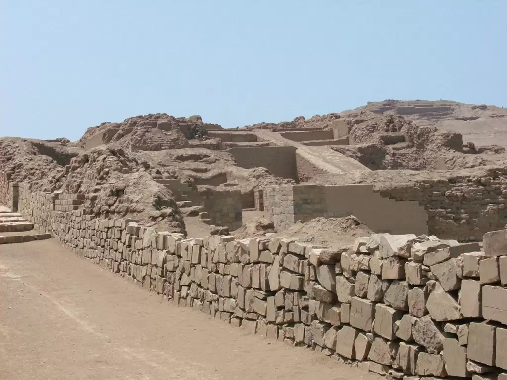 The Ruins of Pachacamac in Lima Peru