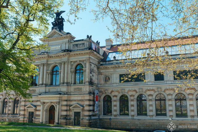 The main building of the Albertinum art gallery