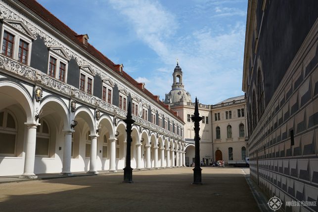 The Courtyard of the Dresden Castle