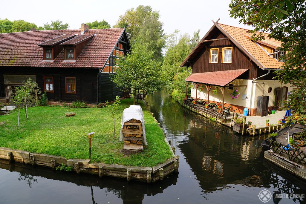 THe museum town of Lehde inside the Spreewald near Lübbenau