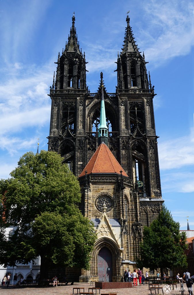 The gothic Cathedreal of Meissen, Germany. Only 30 minutes away from Dresden