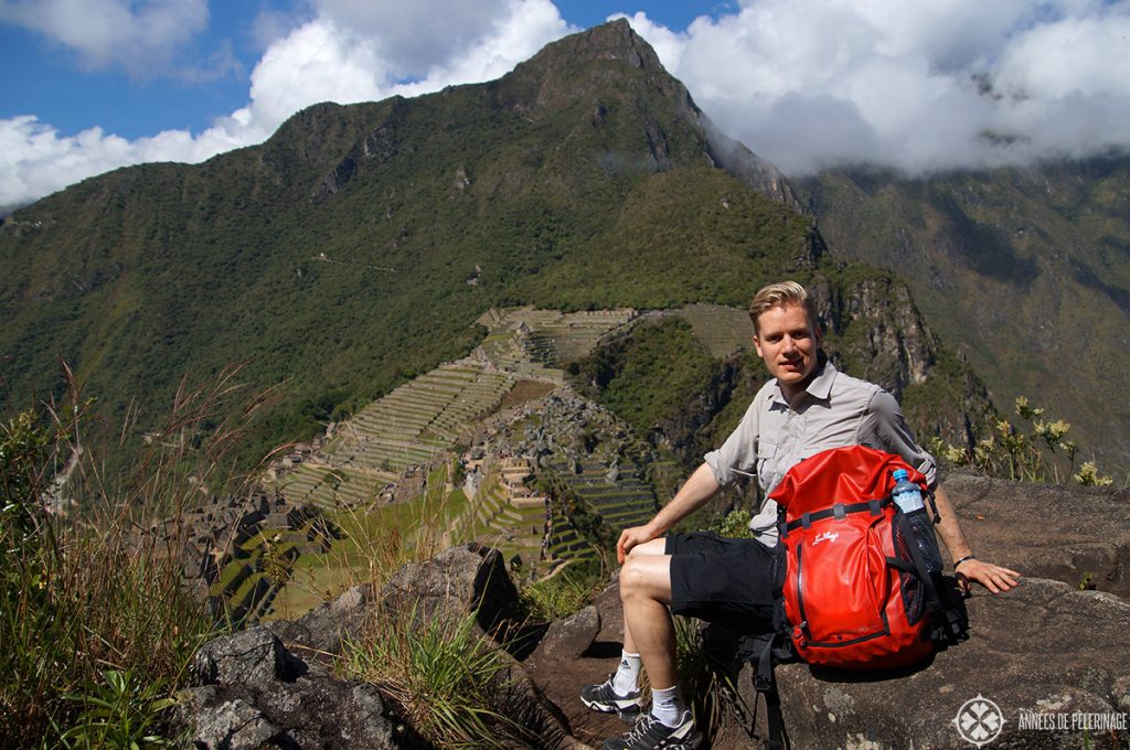 Wondering about your Machu Picchu Packing? Think in layers and have a day pack like me here on this picture - stay versatile