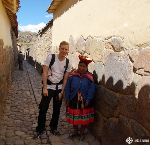 Big cobbled stones in Peru. so pack comfortable shoes and skip the flip flops and high heels