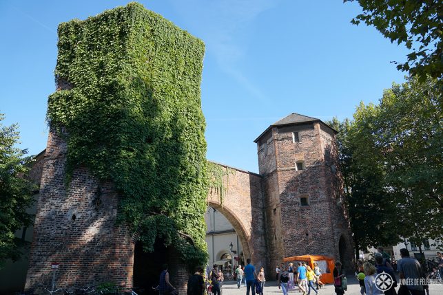 The old city gates of Munich at Sendlingertor