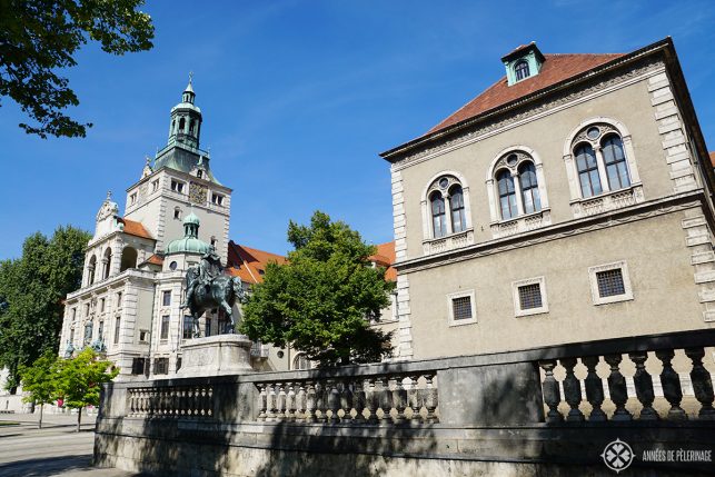 The bavarian National Museum in Munich in the district of lehel