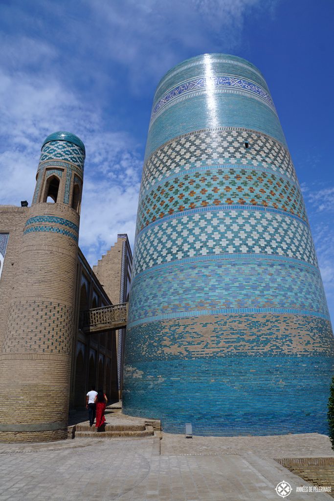 The Kalta-Minor Minaret in Khiva, Uzbekistan