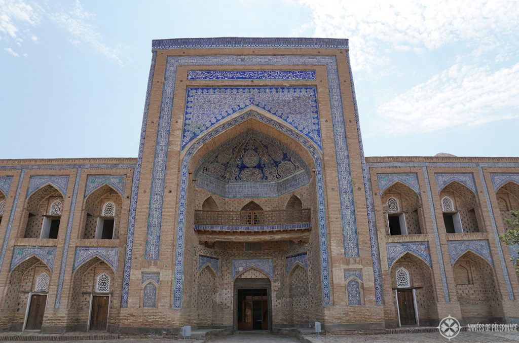 A beautiful Madrasah in Khiva, Uzbekistan
