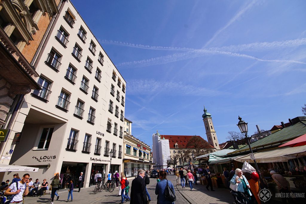 The Louis hotel - the probably best hotel near Marienplatz (only 50 meters away)