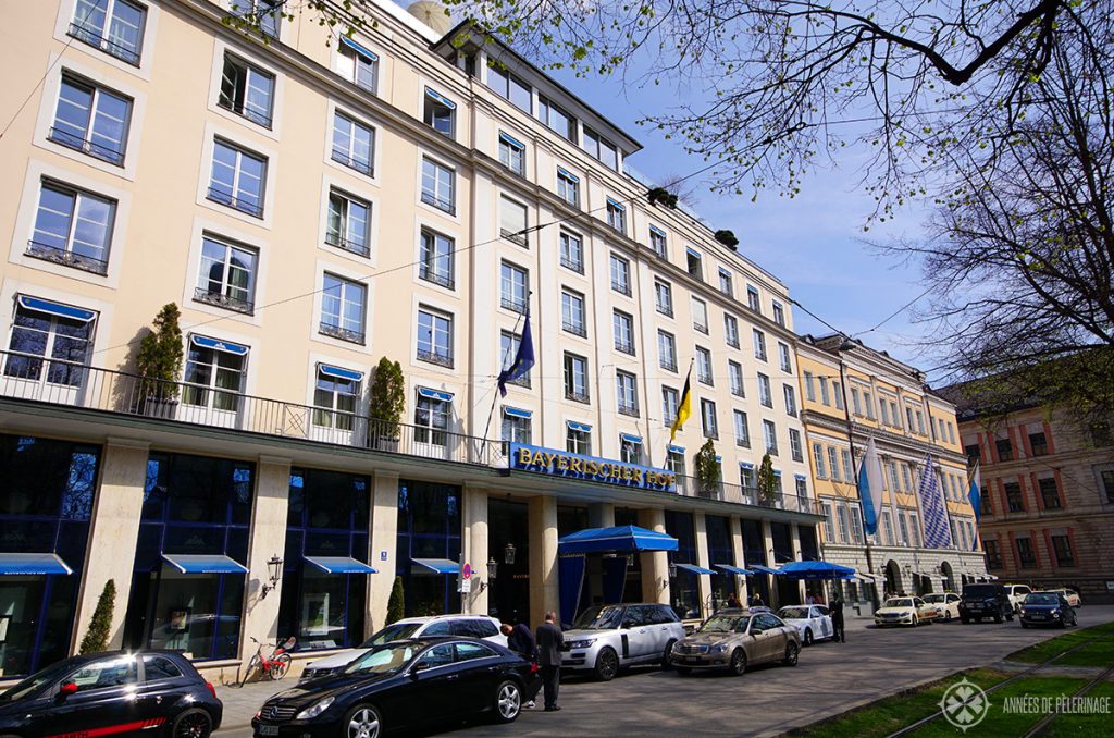 Hotel Bayerischer Hofe near Marienplatz, Munich