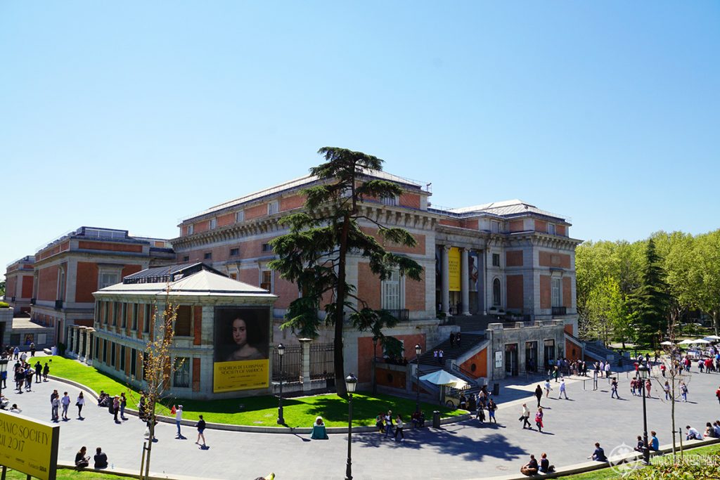 The famous Prado Museum in Madrid - one of the many things to see in Madrid