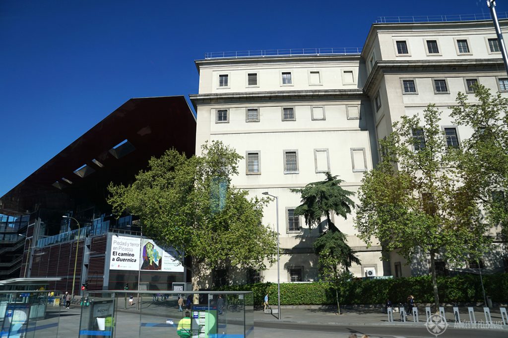 The Reina Sofia Museum in Madrid, Spain for modern and contemporary art