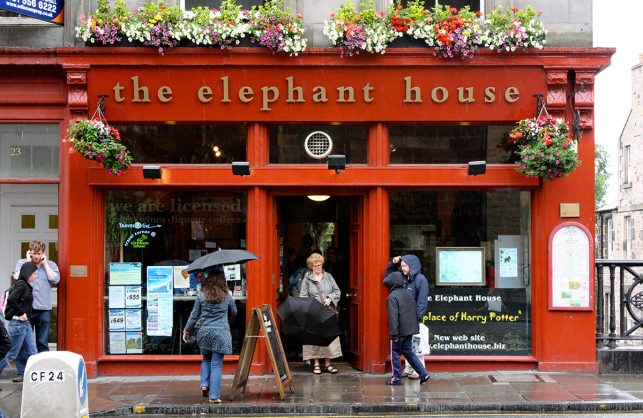 The elephant house, where JK rowling wrote the first Harry Potter novel