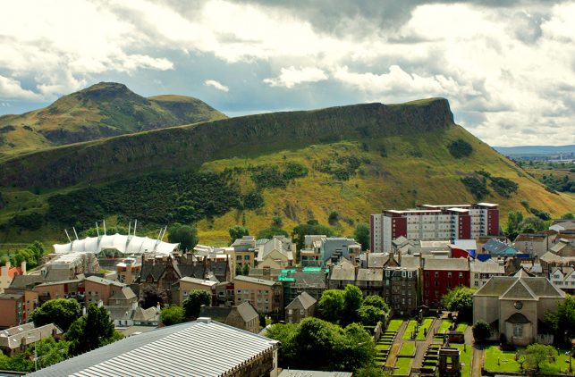 King Arhur's Seat - one of the many thing's to do in Edinburgh