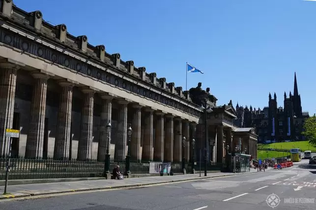 The Scottish National Galleries in Edinburgh - a wonderful alternative for a rainy day