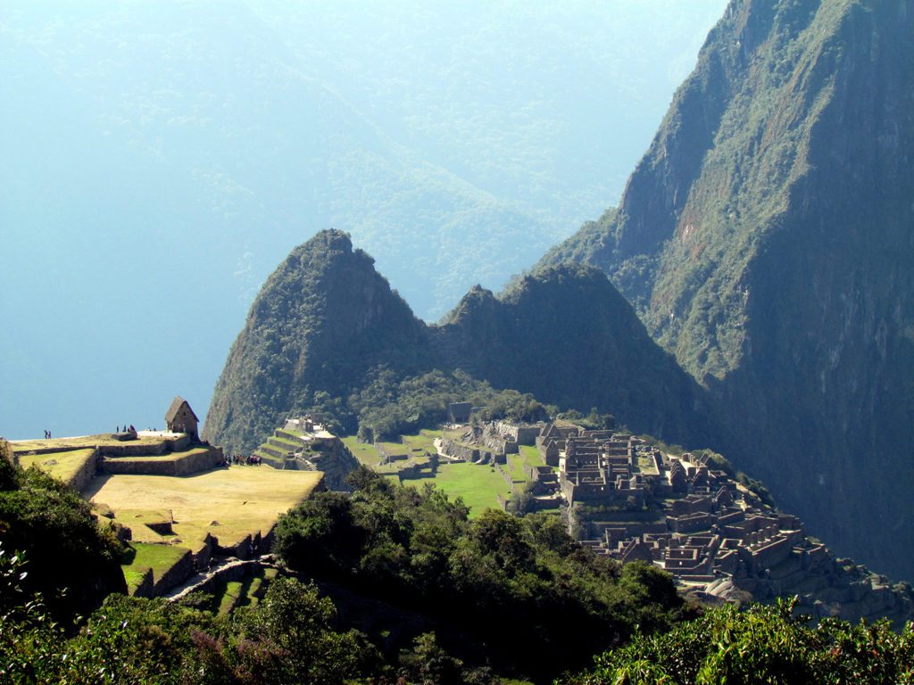 Huchuy Picchu, behind Machu Picchu Peru - a good alternative to climbing Wayna Picchu
