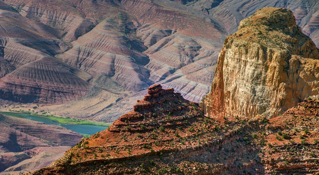 Badlands at Desert View, Grand Canyon National Park
