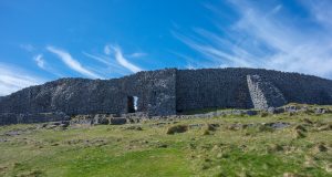 The ancient fortress of Dún Aonghasa on Inishmore, Ireland