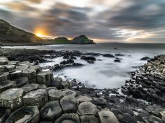 The Giant's Causeway in Ireland