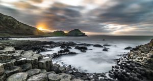 The Giant's Causeway in Ireland