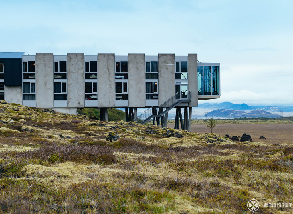 The main building of the Ion Adventure Hotel in Iceland - it's pretty but my review still is not as good