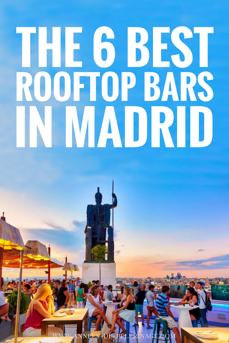 The 6 BEST Rooftop Bars in Madrid [incl. directions]
