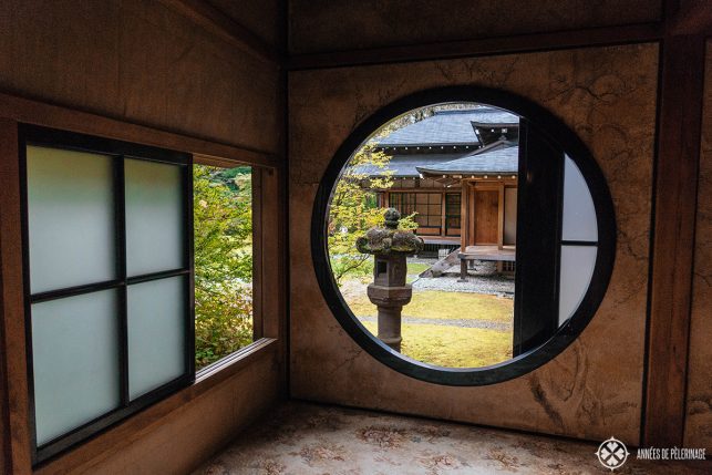 Inside the Tomozawa Imperial Villa in Nikko
