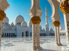 The Sheikh Zayed Grand Mosque - one of the best things to do in Abu Dhabi